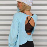 So Active Open Back Top