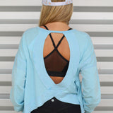 So Active Open Back Top