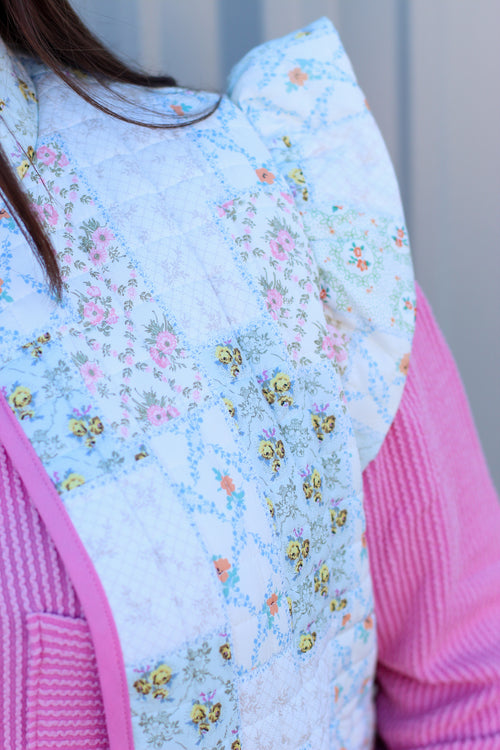 Memorable Floral Vest