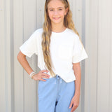 Girlie Pocket Top