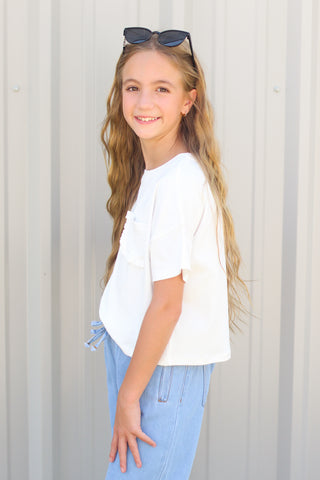 Girlie Pocket Top