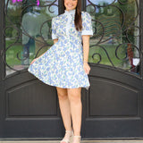Free Hand Floral Dress