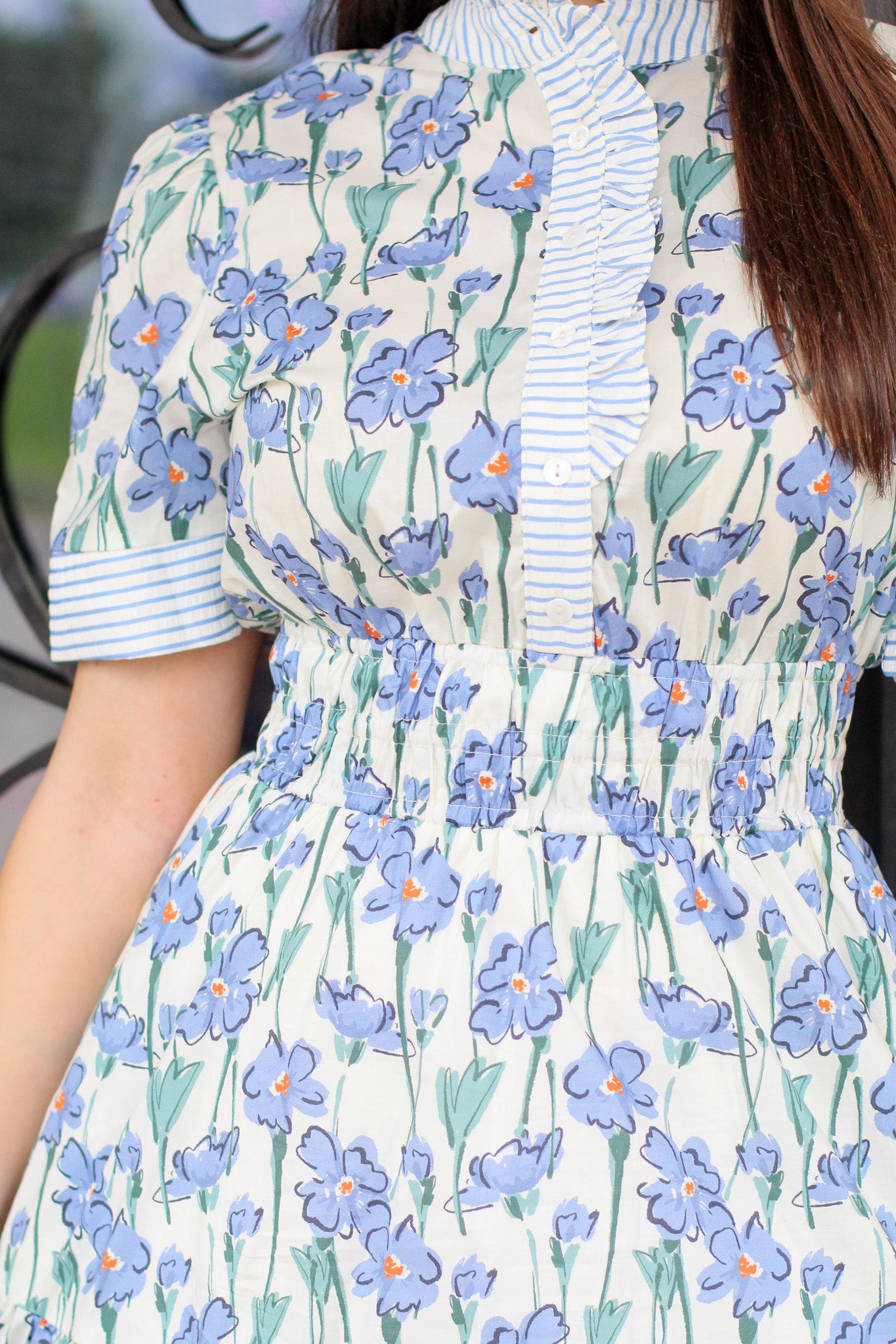 Free Hand Floral Dress