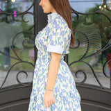 Free Hand Floral Dress