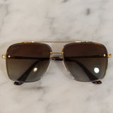 Dallas Brown Gradient DAX Sunglasses