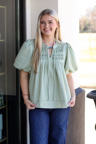 Monochromatic Stripes Top