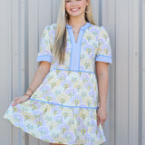 Floral Medallions Dress