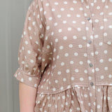 Polka Dot Baby Doll Top