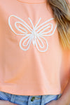 Butterfly Girlie Top