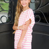 Scallop Stripes Top