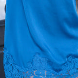 Eyelet Trim Shift Dress