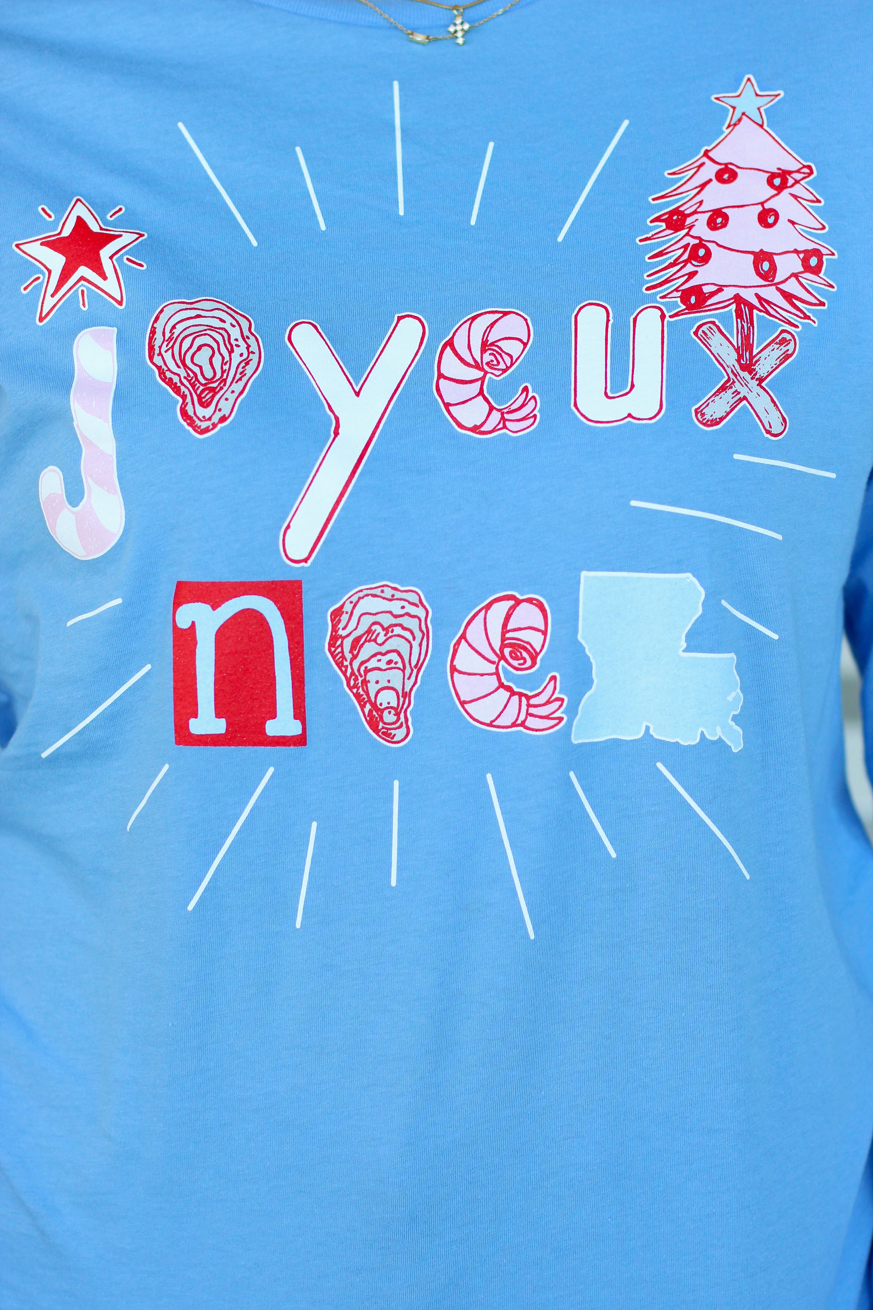 Mr. P's Joyeux Noel Long Sleeve Tee