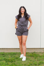 Zip Up Girlie Romper