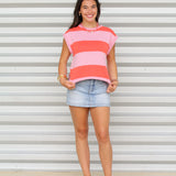 Bold Stripe Sweater Tank