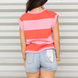 Bold Stripe Sweater Tank