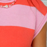 Bold Stripe Sweater Tank