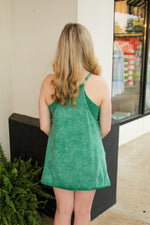 Acid Wash Activewear Dress
