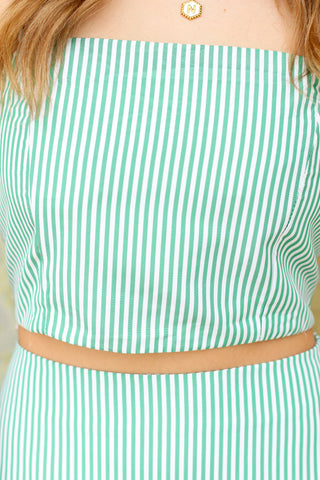 Summer Pinstripe Tank Top