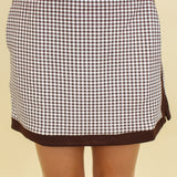 Very Girlie Gingham Skirt