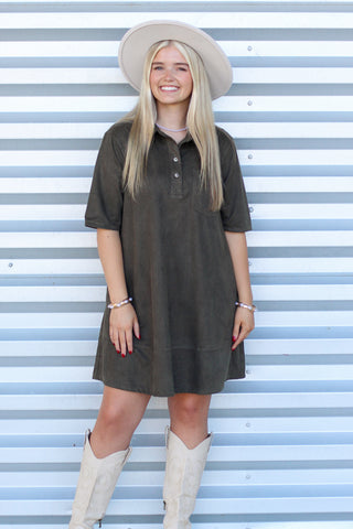 Casual Pocket Dress