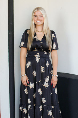 Vintage Magnolias Maxi Dress