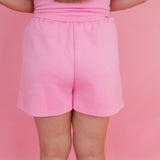 Pinstripe Details Shorts