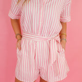 Classic Stripe Romper