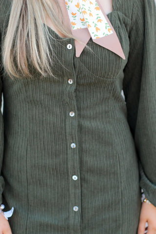 Corduroy Lady Dress