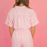 Classic Stripe Romper