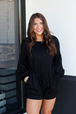 Keeping it Classy Romper-Black