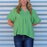 Warmer Weather Collar Top