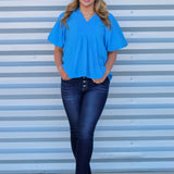 Warmer Weather Collar Top