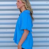 Warmer Weather Collar Top