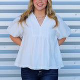 Warmer Weather Collar Top