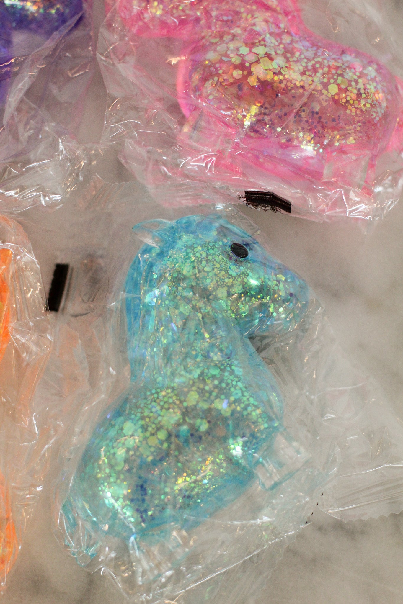 Unicorn Glitter Squishy Toy