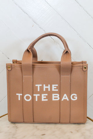 Trendy Leather Tote Bag