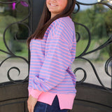 Super Striped Sweatshirt