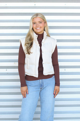 Cozy Season Puffer Vest