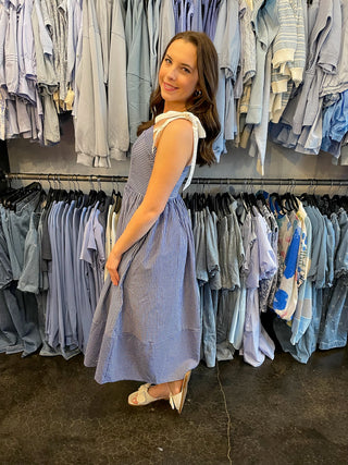 Sailing Stripes Maxi Dress