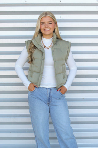 Cozy Season Puffer Vest