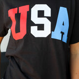 Coolest USA Tee-Black