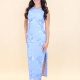 Gorgeous 3D Floral Midi Dress