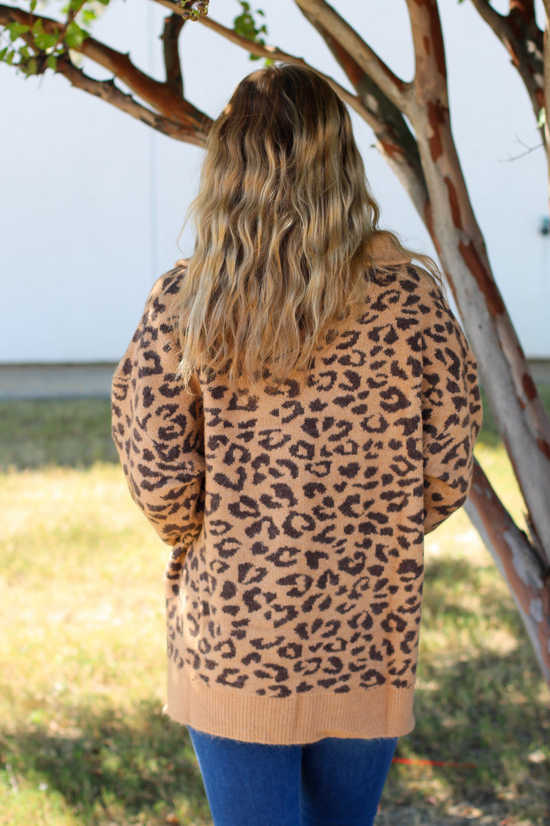 Cozy Cheetah Sweater