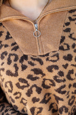 Cozy Cheetah Sweater