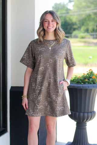 Softest Leopard Dress