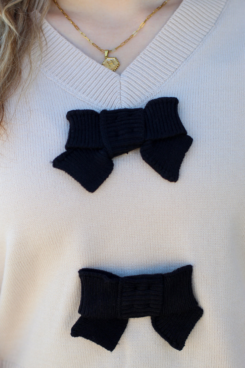 Cutesy Bow Sweater