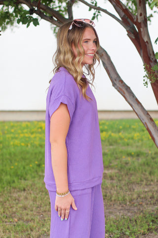 Girlie Ribbed Top