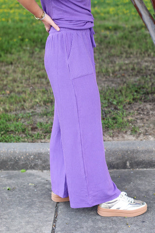 Girlie Ribbed Pants