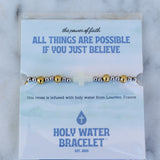 Holy Water Bracelet-All Things are Possible