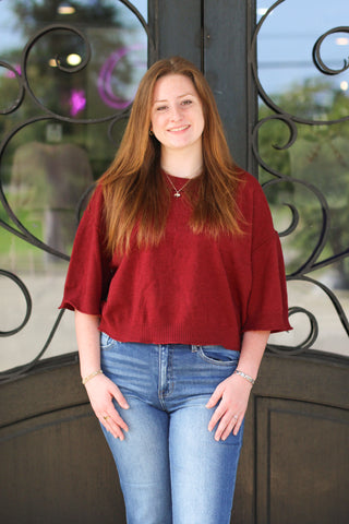Malia Crop Sweater